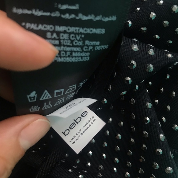 BEBE cut out studded bodycon dress - Picture 6 of 6